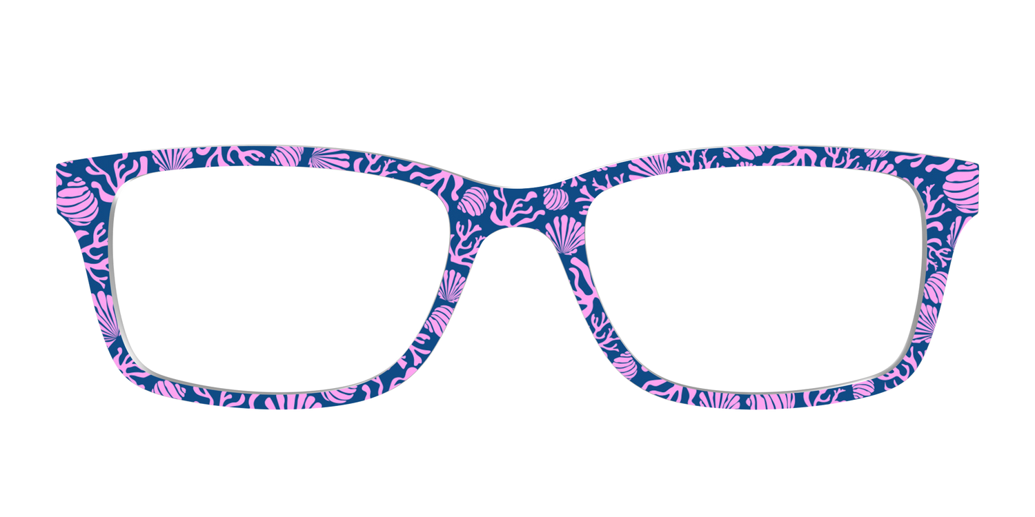 The Two-Toned Coral - Front Top Image - Pair Eyewear