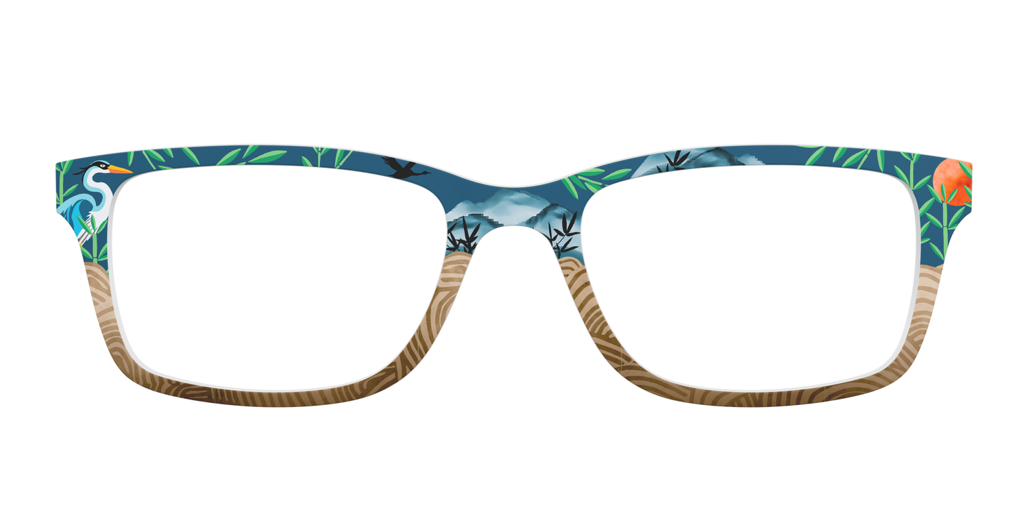 The Zen Garden - Front Top Image - Pair Eyewear