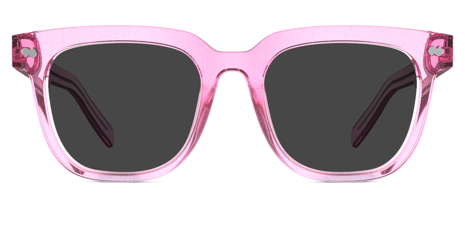 The Payton - Pink Glitter Clear Sun - Carousel1 - Pair Eyewear