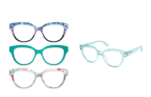 The Quinn - Seafoam Clear - Pair Eyewear