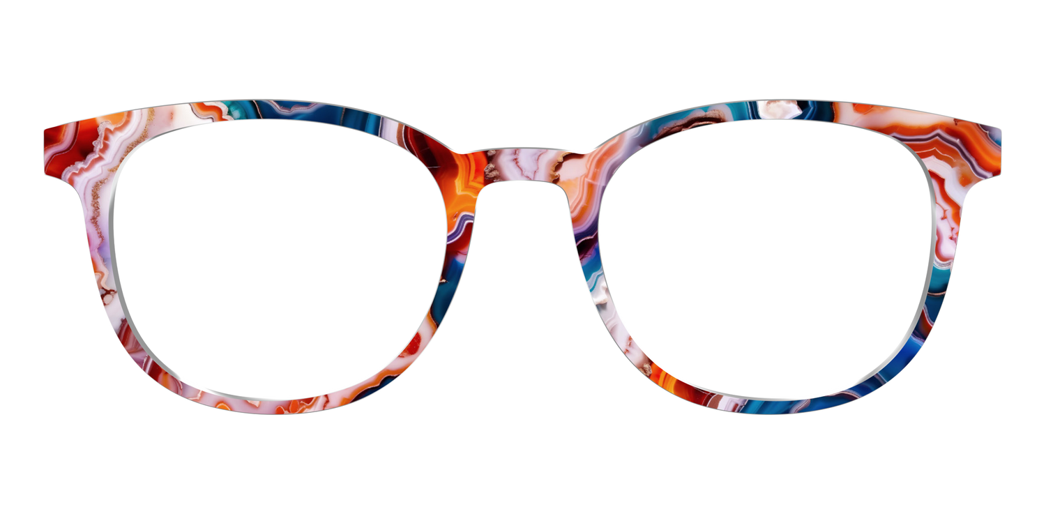 The Abroad Agate - Front Top Image - Pair Eyewear