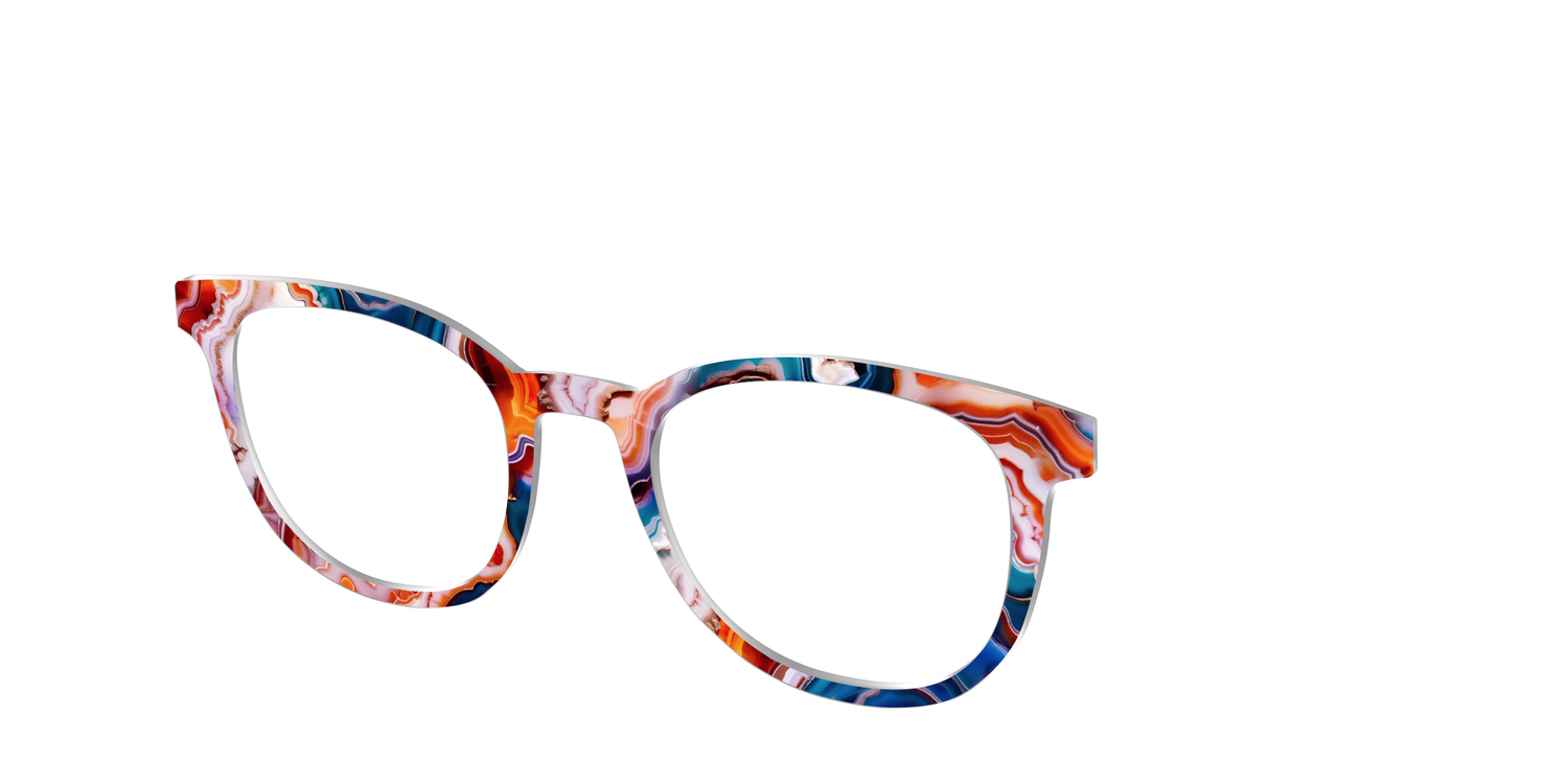 The Abroad Agate - Angle Top Image - Pair Eyewear