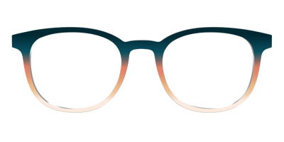 The Aegean to Apricot Gradient - Front Top Thumbnail - Pair Eyewear