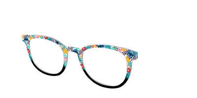 Aloha Tropical Blooms - Angle Top Thumbnail - Pair Eyewear