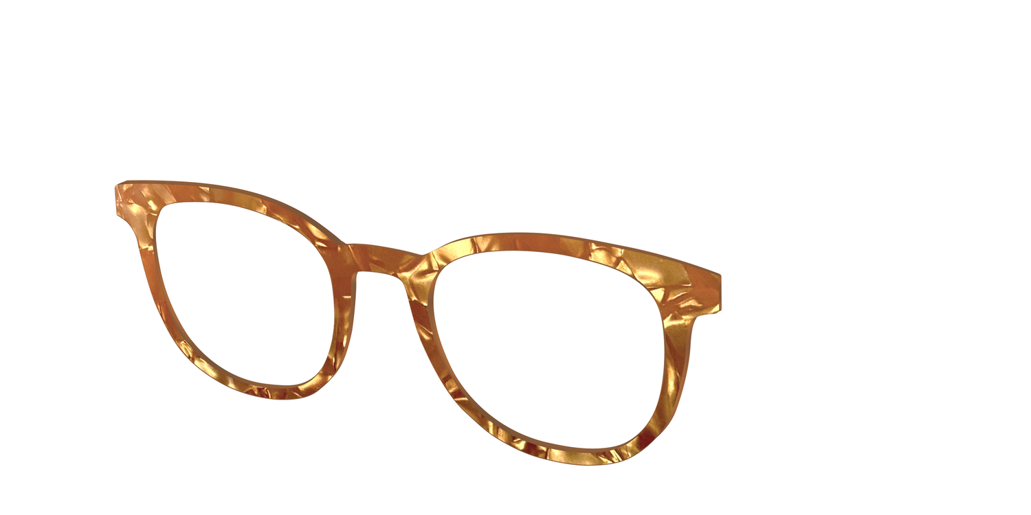 The Amber Pearl Marble - Angle Top Image - Pair Eyewear
