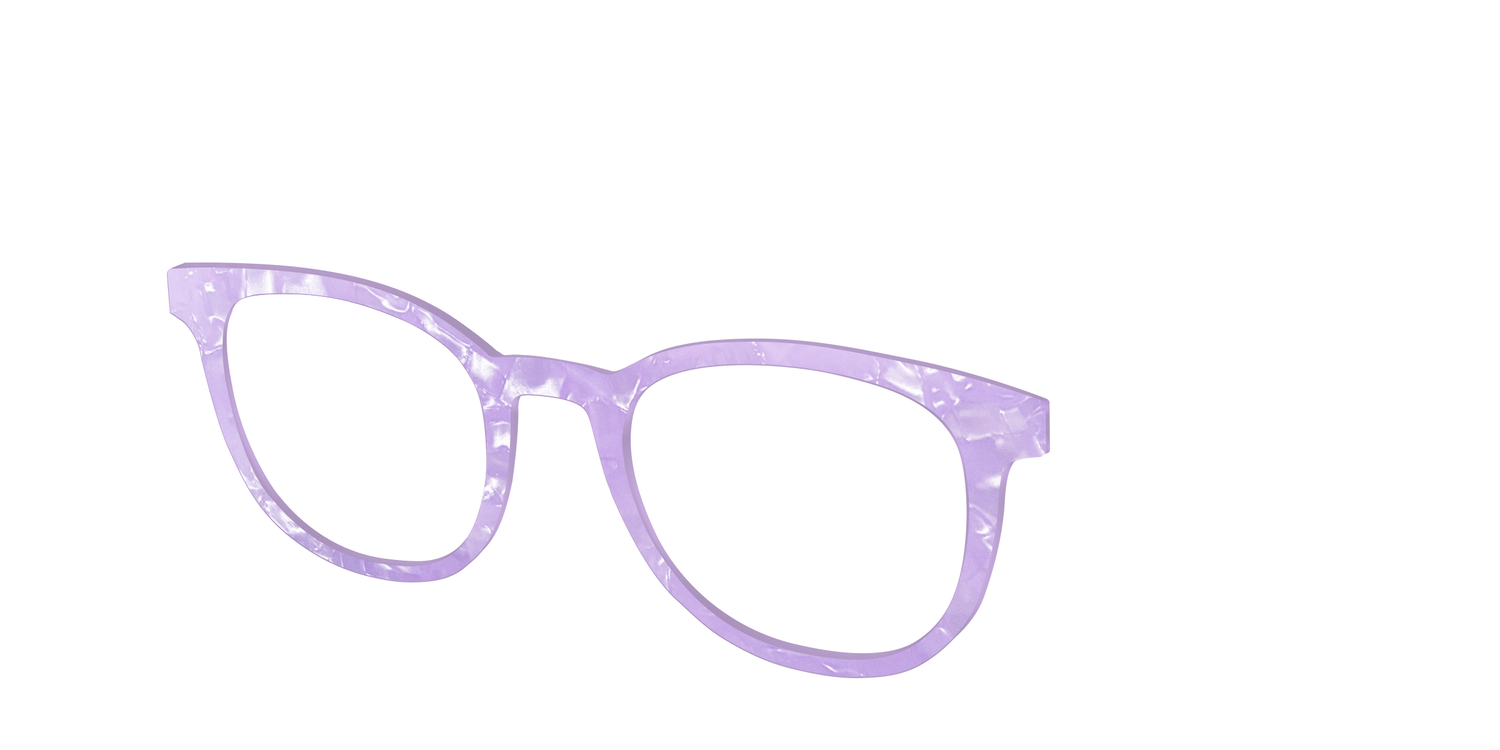 The Amethyst Pearl Marble - Angle Top Image - Pair Eyewear