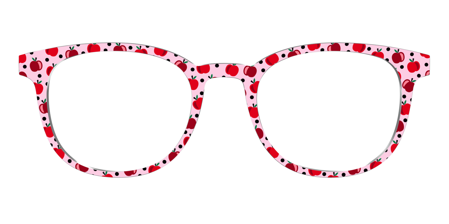 The Apple Polka Dot - Front Top Image - Pair Eyewear