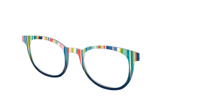 The Beach Bum Stripes - Angle Top Thumbnail - Pair Eyewear