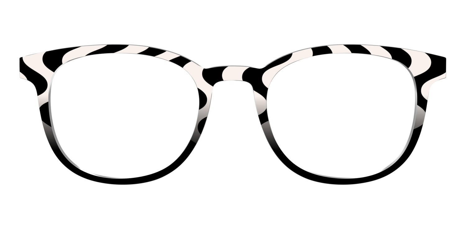 The Bold Waves - Front Top Image - Pair Eyewear