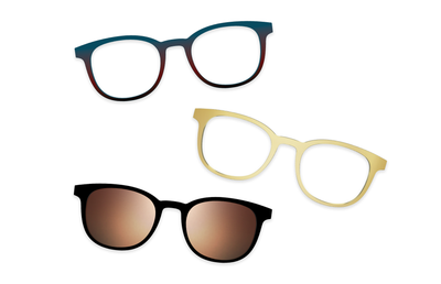 Tortoise Acetate Gold Metal - Set - Product Thumbnail 9 - Pair Eyewear