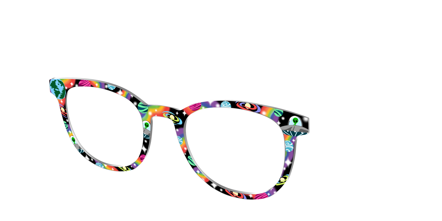 The Cosmic Party - Angle Top Image - Pair Eyewear