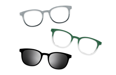 Crystal Clear Silver Metal - Set - Product Thumbnail 9 - Pair Eyewear