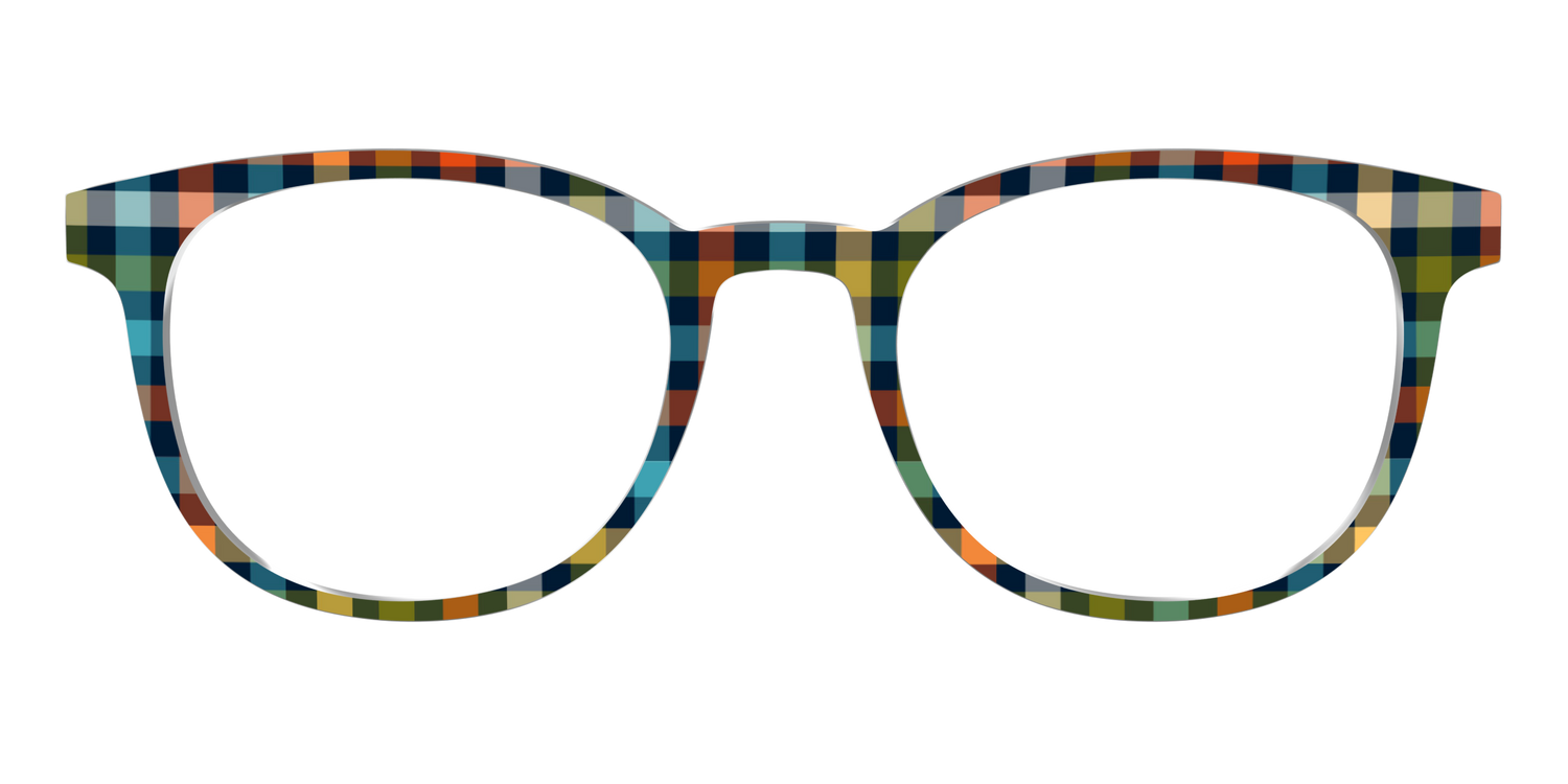 The Dockside Gingham - Front Top Image - Pair Eyewear