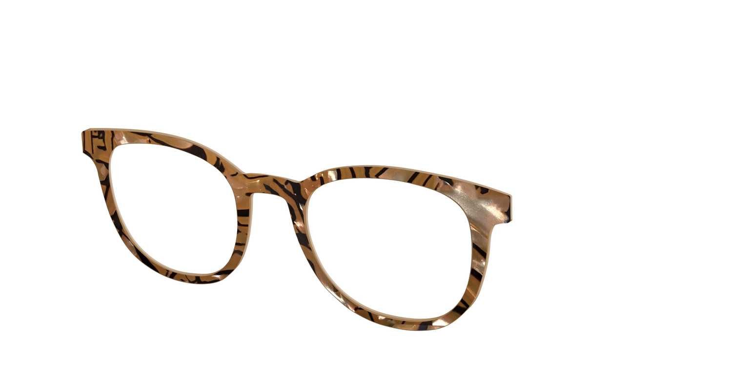 The Driftwood Pearl Marble - Angle Top Image - Pair Eyewear