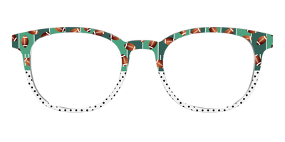The Fifty Yard Line Polka Dot Split - Front Top Thumbnail - Pair Eyewear