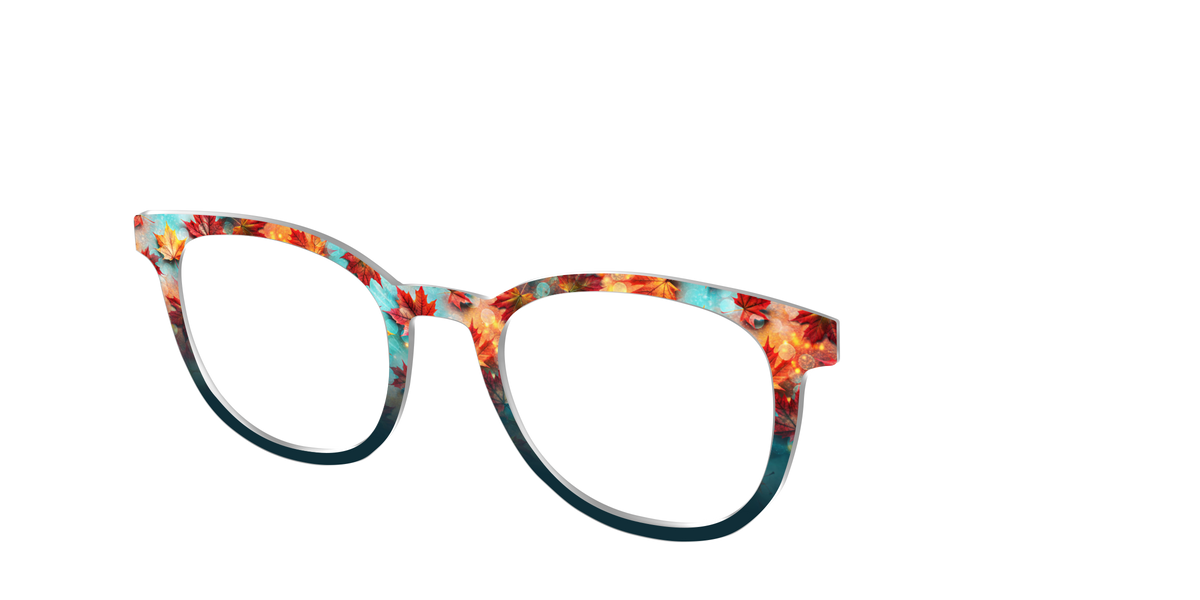 The Fluttering Foliage - Angle Top Image - Pair Eyewear