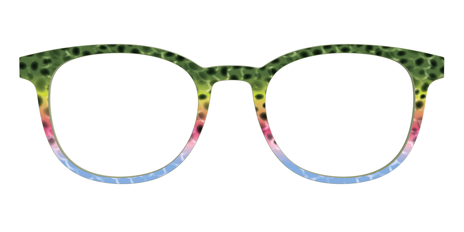 The Freshwater Trout Scales - Front Top Image - Pair Eyewear