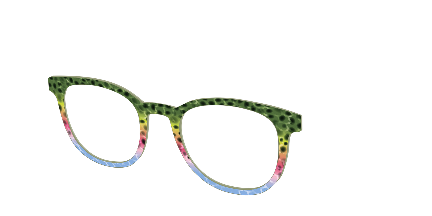The Freshwater Trout Scales - Angle Top Image - Pair Eyewear