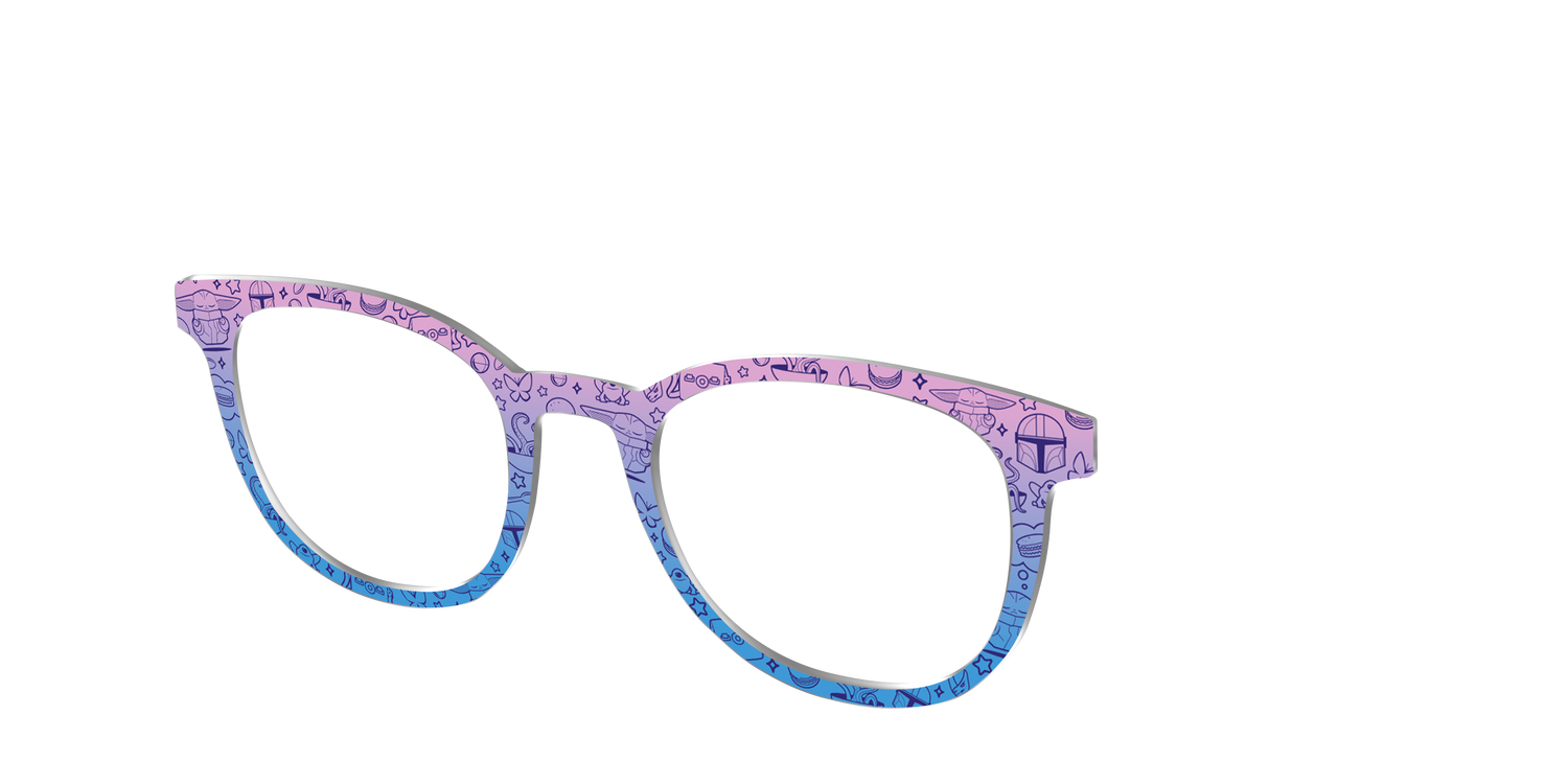 Grogu™ Galaxy Gradient - Angle Top Image - Pair Eyewear