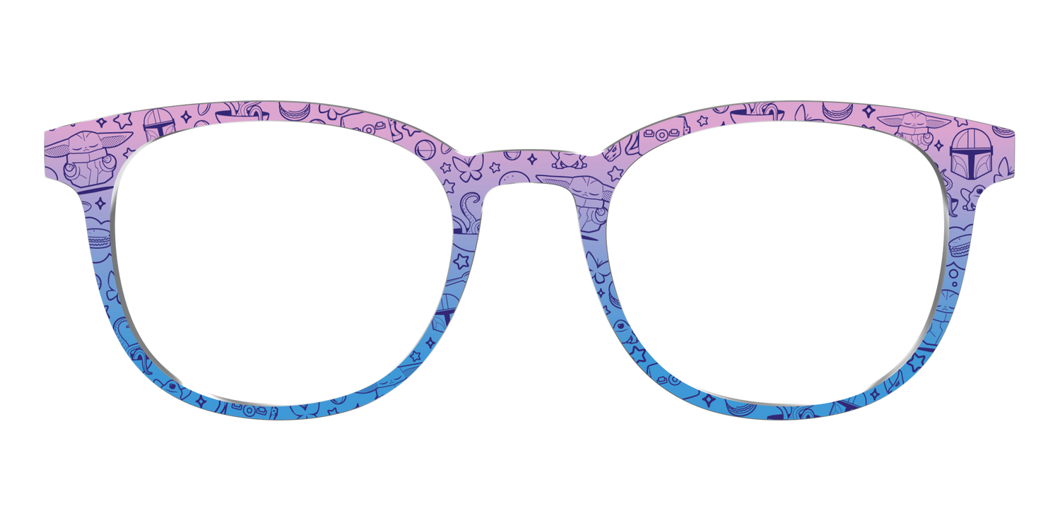 Grogu™ Galaxy Gradient - Front Top Image - Pair Eyewear