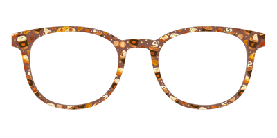 The Harvest Cafe Crystal with Gold Foil - Front Top Thumbnail - Pair Eyewear