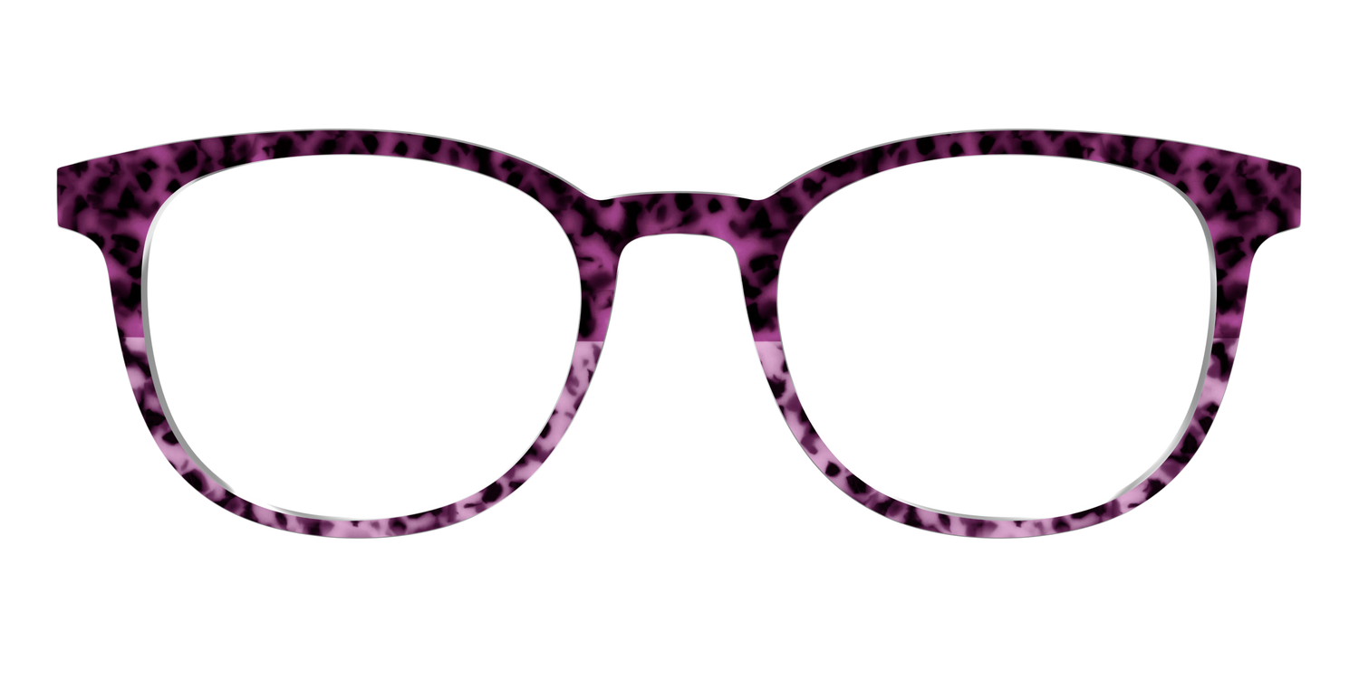 The Huckleberry Tortoise Split - Front Top Image - Pair Eyewear