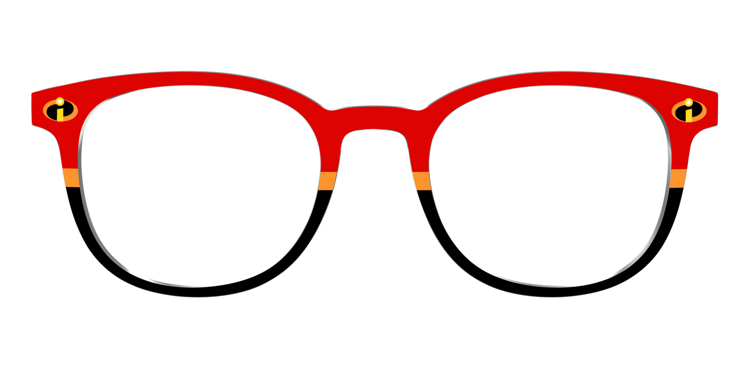 The Incredibles Super Suit - Front Top Image - Pair Eyewear