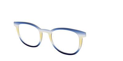 The Indigo to Honeysuckle Gradient - Angle Top Thumbnail - Pair Eyewear