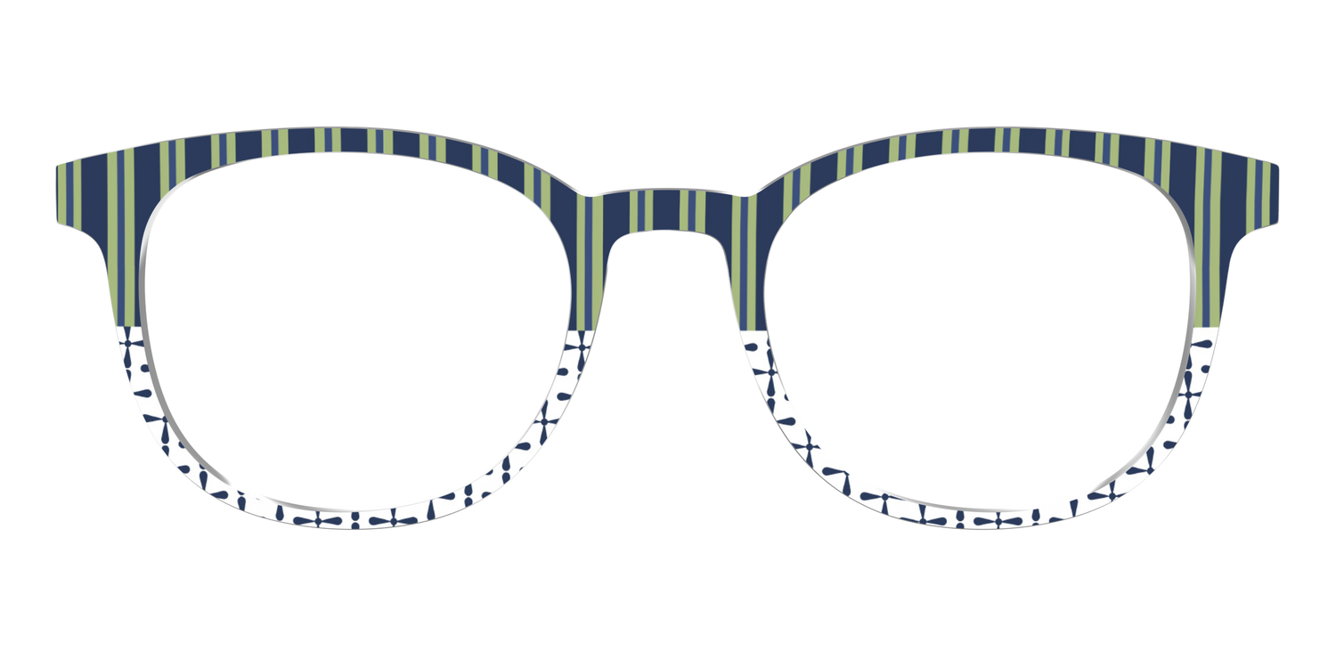 The Kayak Stripes - Front Top Image - Pair Eyewear