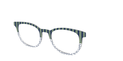 The Kayak Stripes - Angle Top Thumbnail - Pair Eyewear