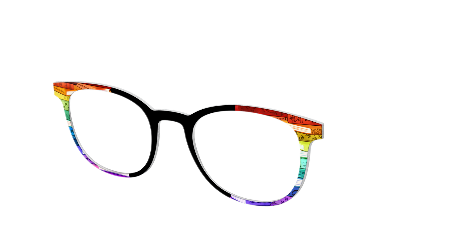 The Library Books - Angle Top Image - Pair Eyewear