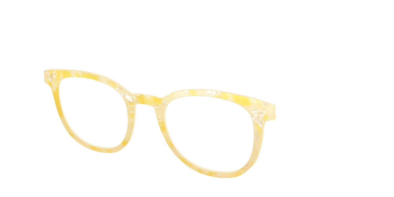 The Limoncello Pearl Marble - Angle Top Image - Pair Eyewear