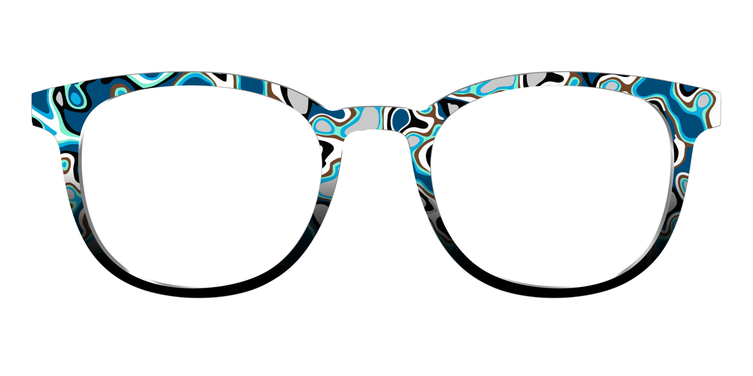 The Marbled Movement - Front Top Image - Pair Eyewear