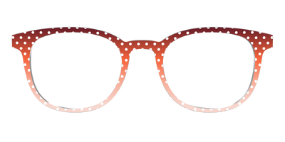 The Maroon to Blush Gradient Polka Dot - Front Top Thumbnail - Pair Eyewear