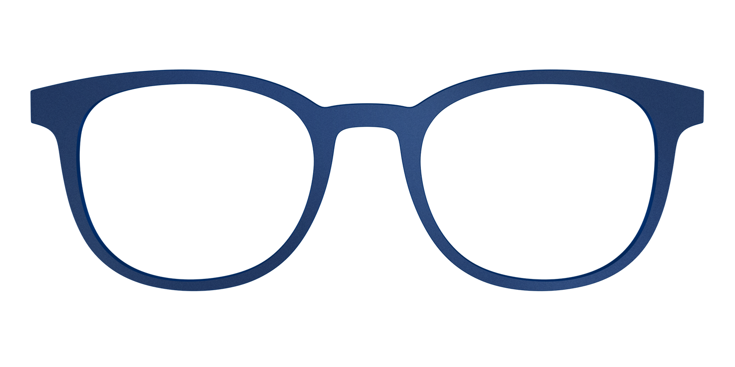 The Matte Navy - Front Top Image - Pair Eyewear
