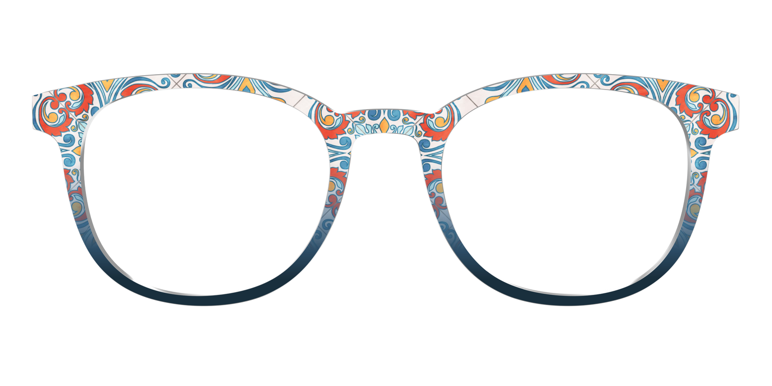 The Mediterranean Tile - Front Top Image - Pair Eyewear