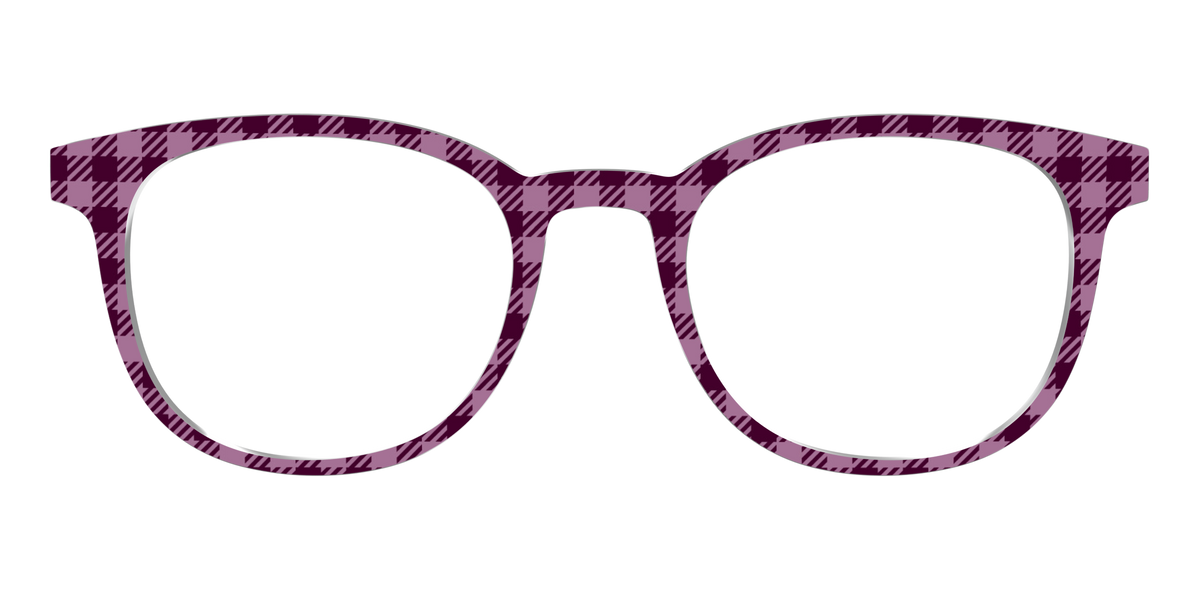 The Merlot Gingham - Front Top Image - Pair Eyewear