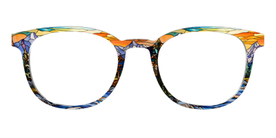 The Mountainscape Stained Glass - Front Top Thumbnail - Pair Eyewear