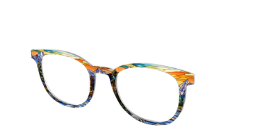 The Mountainscape Stained Glass - Angle Top Thumbnail - Pair Eyewear