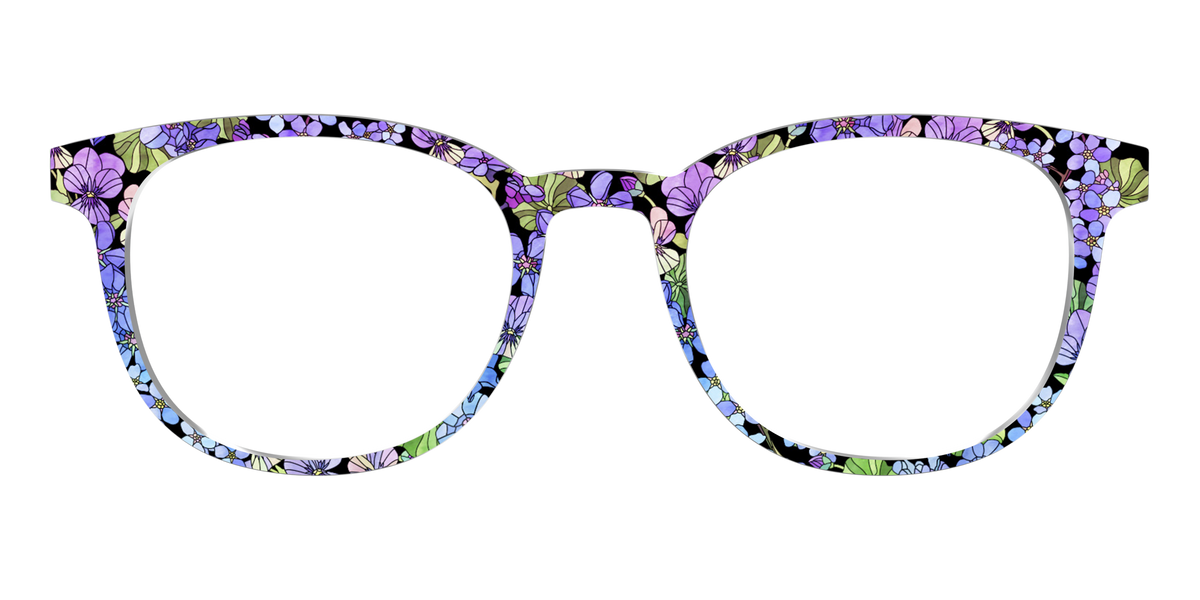 The Night-Blooming Stained Glass - Front Top Image - Pair Eyewear