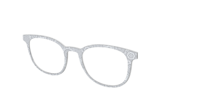The Pale Gray Medallion Lace - Angle Top Thumbnail - Pair Eyewear