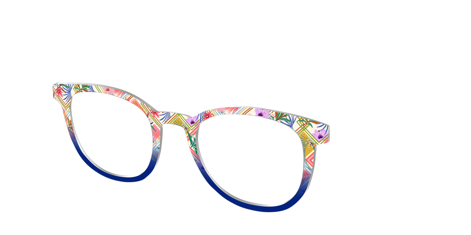 The Patchwork Scarves - Angle Top Image - Pair Eyewear