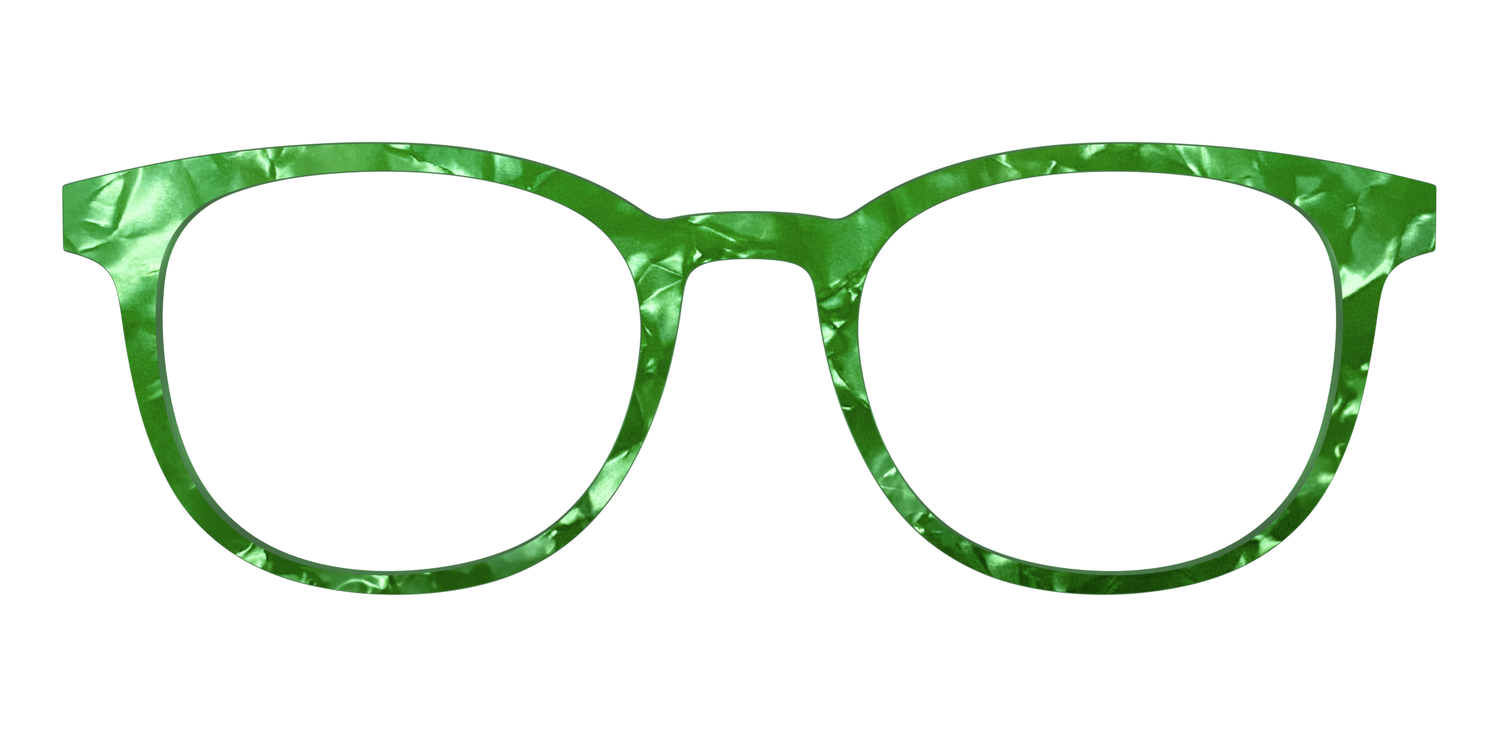 The Peridot Pearl Marble - Front Top Image - Pair Eyewear