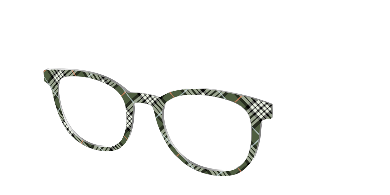 The Personality Plaid - Angle Top Image - Pair Eyewear