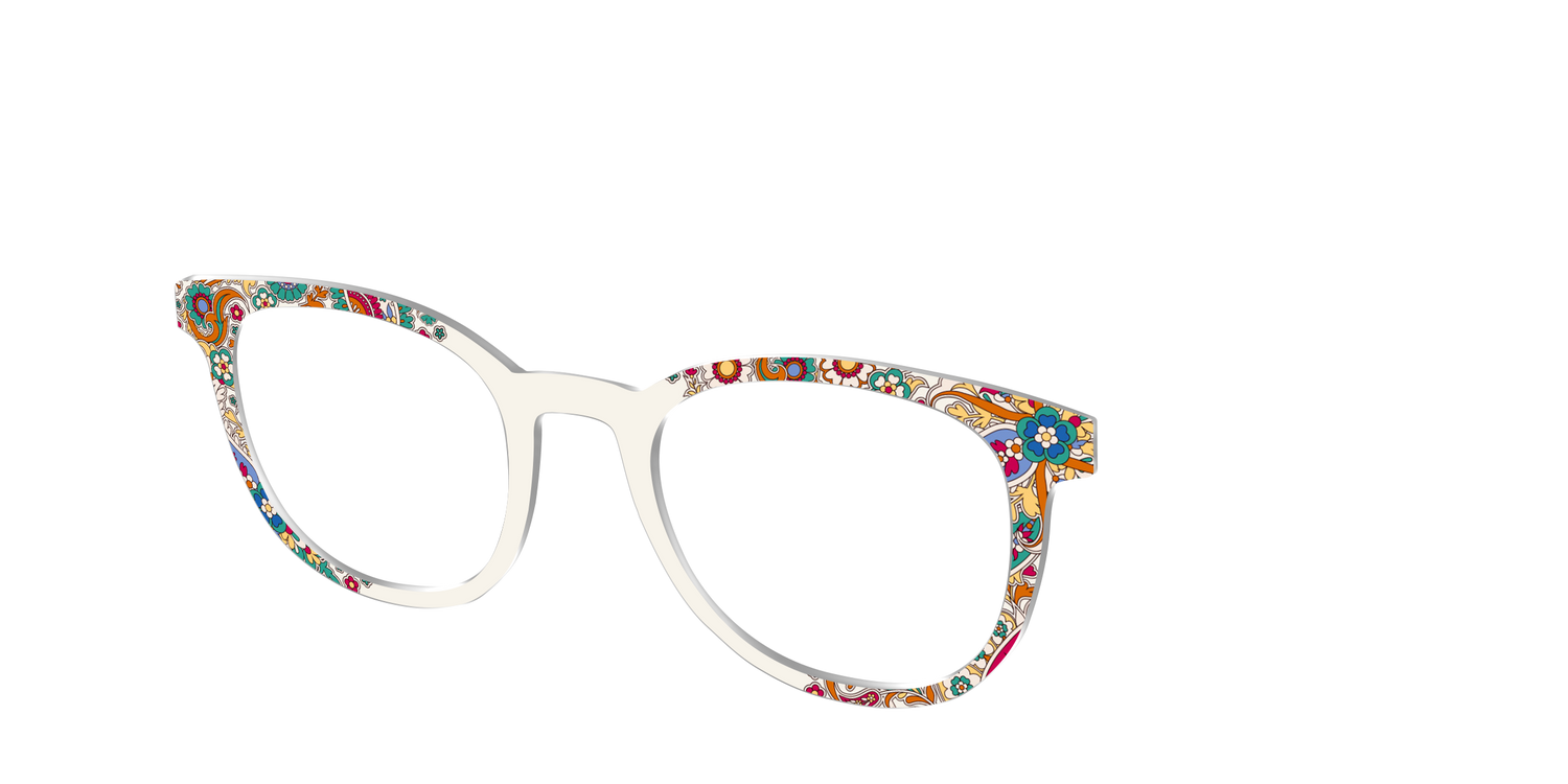 The Picturesque Paisley - Angle Top Image - Pair Eyewear