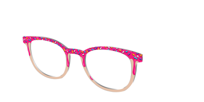 The Pink Pastry - Angle Top Thumbnail - Pair Eyewear