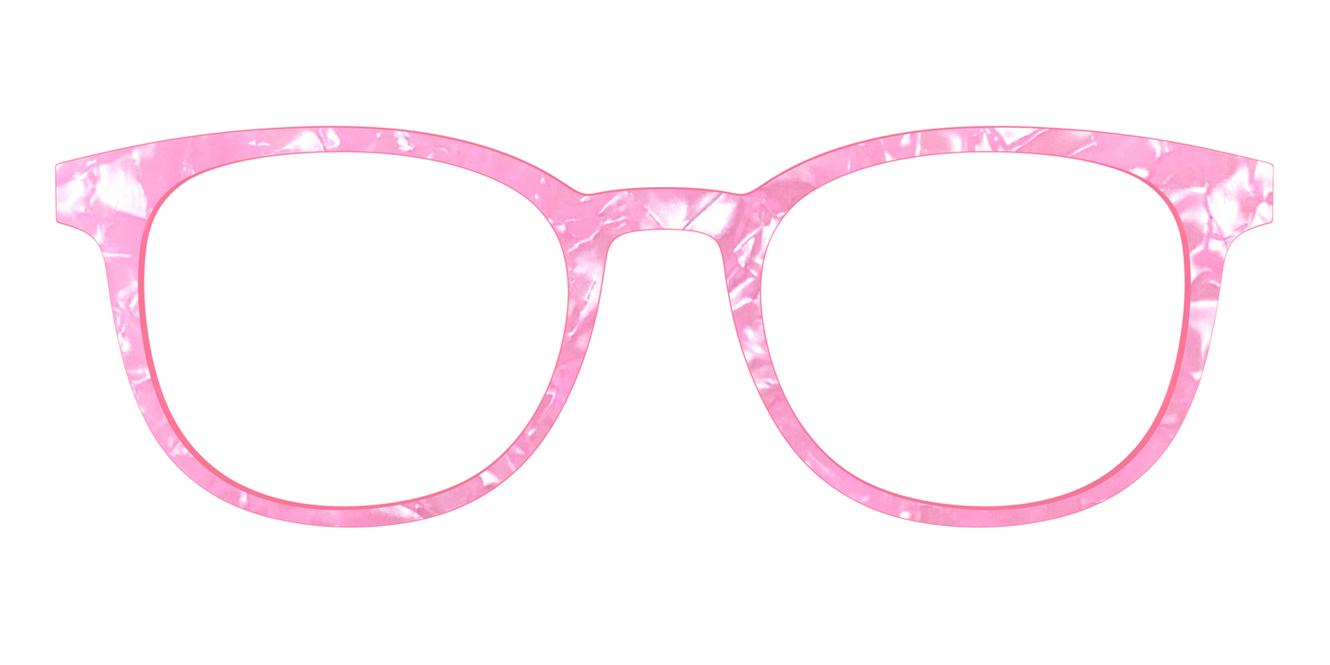 The Pink Tourmaline Pearl Marble - Front Top Image - Pair Eyewear