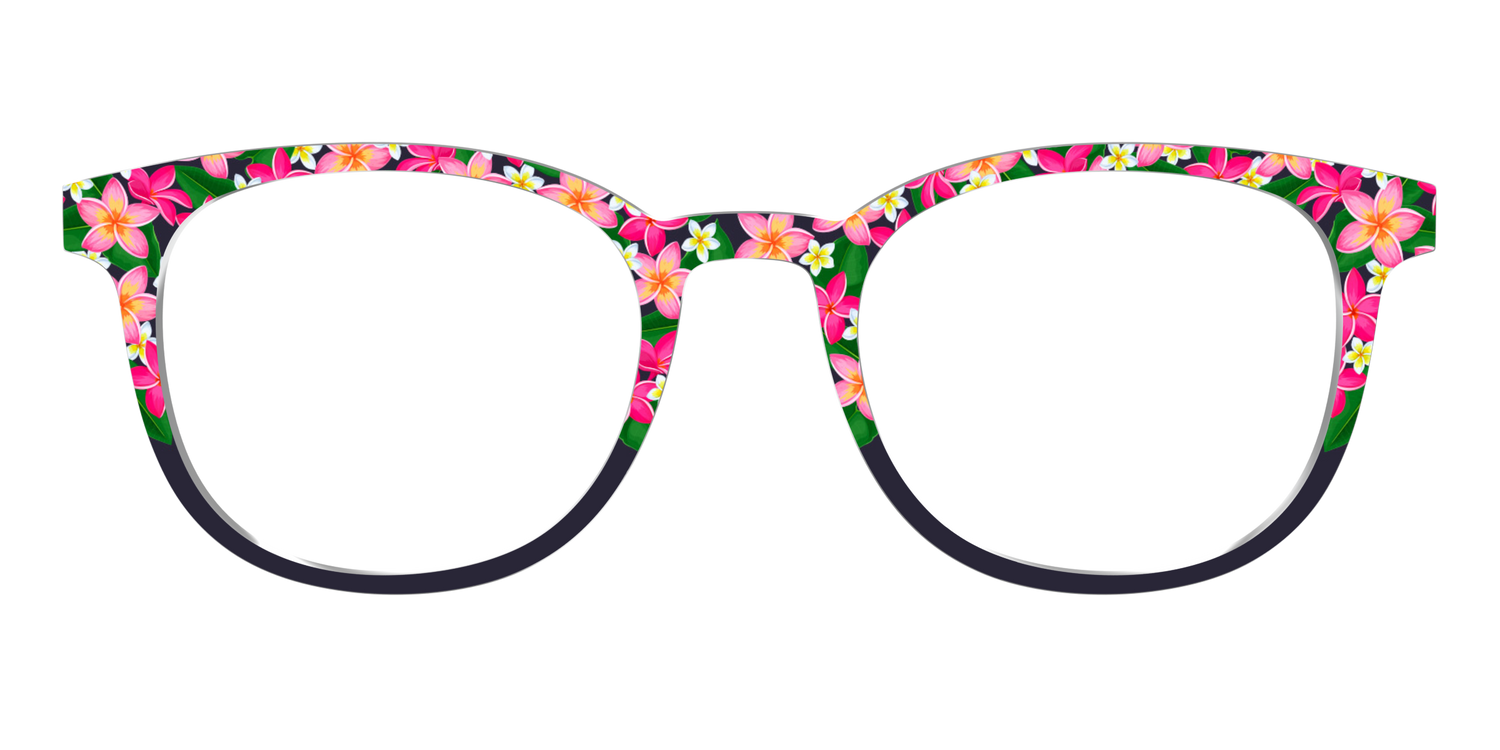 The Plumeria Crown - Front Top Image - Pair Eyewear