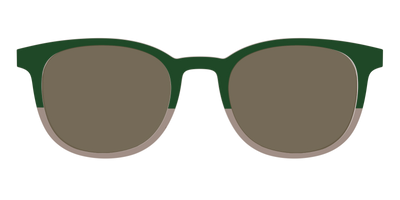 The Polarized Cedar & Sap Crystal Split Sun Top - Front Top Thumbnail - Pair Eyewear