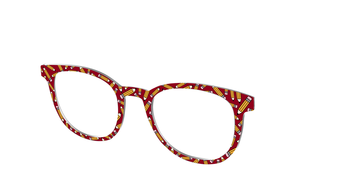 The Preppy Pencils - Angle Top Image - Pair Eyewear
